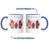 Kiddle-Design Mother Father Child Blue Personalized Mug – Family Gift for 1 Child view 3
