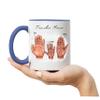 Kiddle-Design Mother Father Child Blue Personalized Mug – Family Gift for 1 Child view 4