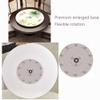FREAZE Round Serving Platter, Rotating Lazy Susan Tray, Tempered Glass with Bearing, 100 cm/40 in, Decorative Pattern D view 2