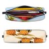 Leather Pencil Case and Cosmetic Bag, Beach Two Pineapples Sea view 2