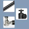 Universal Projector Mount for Ceiling Hanging, Horizontal Installation, and Lifting, Foldable Two-Piece Swivel Stand B view 3