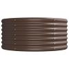 Keketa Metal Raised Garden Bed, Brown, 368 x 80 x 36 cm view 4