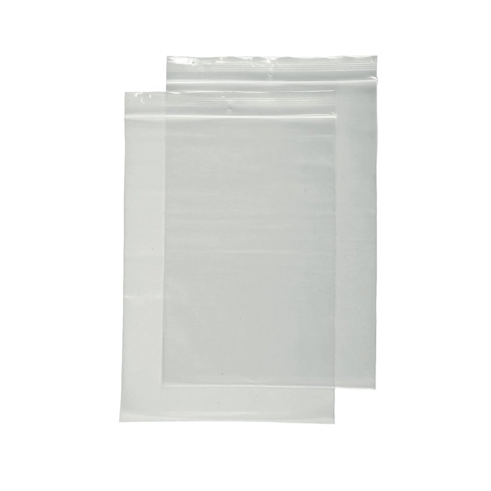 DULA Resealable Bags, 100 x 150 mm, Transparent, 1,000 Count
