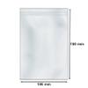 DULA Resealable Bags, 100 x 150 mm, Transparent, 1,000 Count view 3