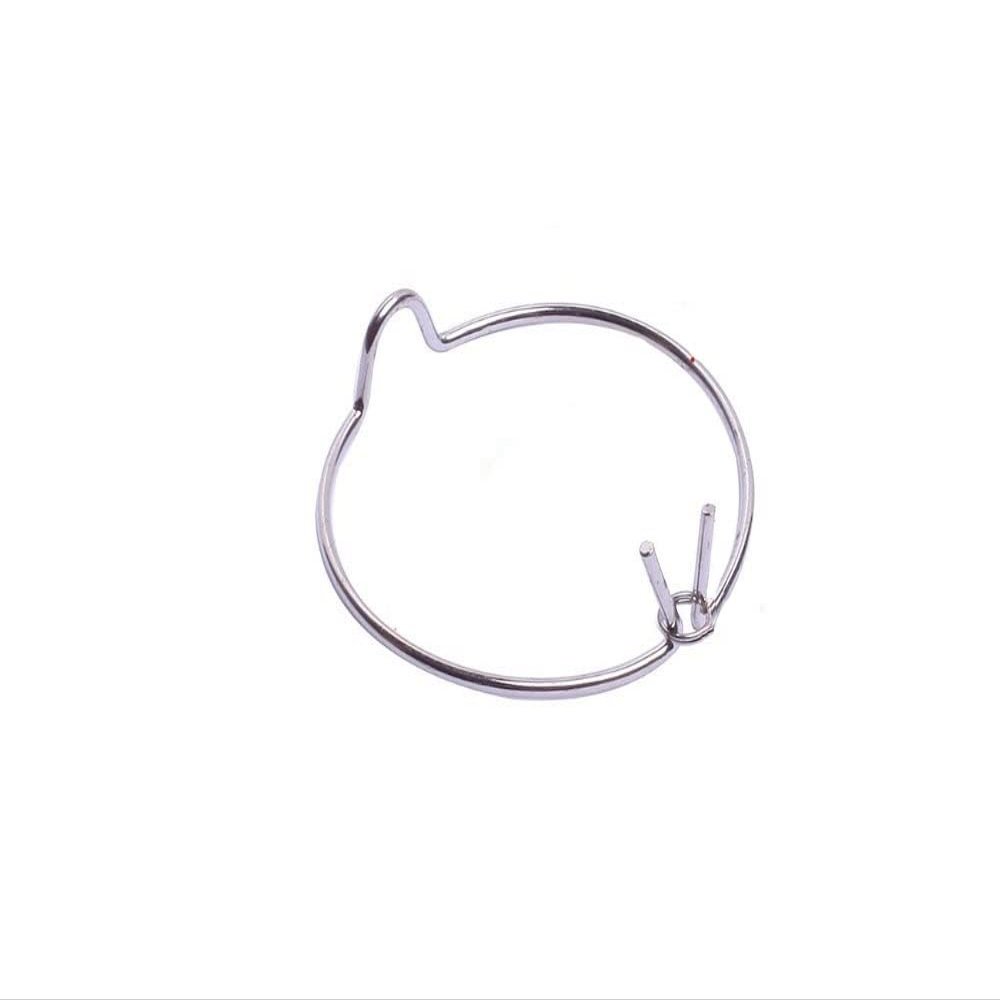 WALNUTS 200-Piece Round Wire Snap Rings for Shafts, Stainless Steel (Color: FMZD-F-MR11)