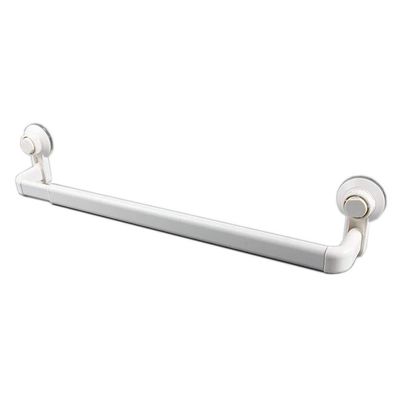 TOPINCN Adjustable Suction-Cup Towel Holder, White