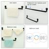 TOPINCN Adjustable Suction-Cup Towel Holder, White view 4