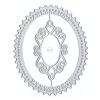 DzIxY Oval Heart Lace Metal Cutting Dies for Card Making and Scrapbooking view 1