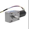 Jieotwice Turbo Worm DC Geared Motor with Encoder, Self-Locking Gearbox, Right-Angle High-Torque Motor, DC 24V 6–470 RPM, 5840-31ZY (27 RPM) view 2