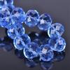 Faceted Czech Crystal Glass Spacer Beads, Light Blue, 3 mm, 4 mm, 6 mm, 8 mm, 10 mm, 12 mm, 14 mm, 16 mm, 18 mm, Loose Beads for Jewelry Making and DIY, 10 mm, 20 Pieces view 2