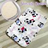 Ultra-Soft Plush Shag Faux Fur Rug with Hand-Drawn Superhero Panda Pattern view 4