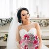 Handmade Romantic Artificial Rose Bridal Bouquet view 3