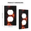 Music Note Double Outlet Decorative Wall Plate view 4