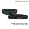 STORKY 1-Piece HTD5M Timing Belt, 385 mm Pitch Length, 77 Teeth, 10 mm Width, Closed Rubber view 2