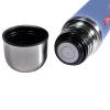 Insulated Stainless Steel Water Bottle with Hummingbird Flower Art view 2