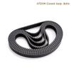 STORKY 1 Pc HTD5M Synchronous Timing Belt, Pitch Lengths 245/250/255/260/265/270/280/285/290/295/300 mm, Widths 9/10/12/15/20/25 mm, Closed Rubber, Color: 5M 245 (49 Teeth), Size: 25 mm view 3