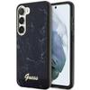 Guess GUHCS23SPCUMAK Marble Hard Case for Samsung Galaxy S23 S911, Black view 1