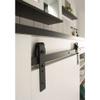 Lomadox Kitchen Set with 200 cm Sink Cabinet, Wall Cabinet with Glass Insert and 160 cm Wall Shelf, White Pine Reproduction/Anthracite view 2