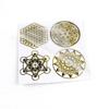 Yangyou 16-Piece Set Metal Energy Decor Stickers view 3