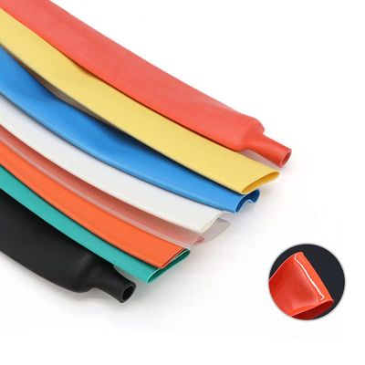 1 m 3:1 Heat-Shrink Tubing with Double-Wall Adhesive, 1.6/2.4/3.2/4.8/6.4/7.9/9.5/12.7/15.4/19.1/25.4/30/39/50 mm Tube Diameters, Green, 4.0 mm Diameter