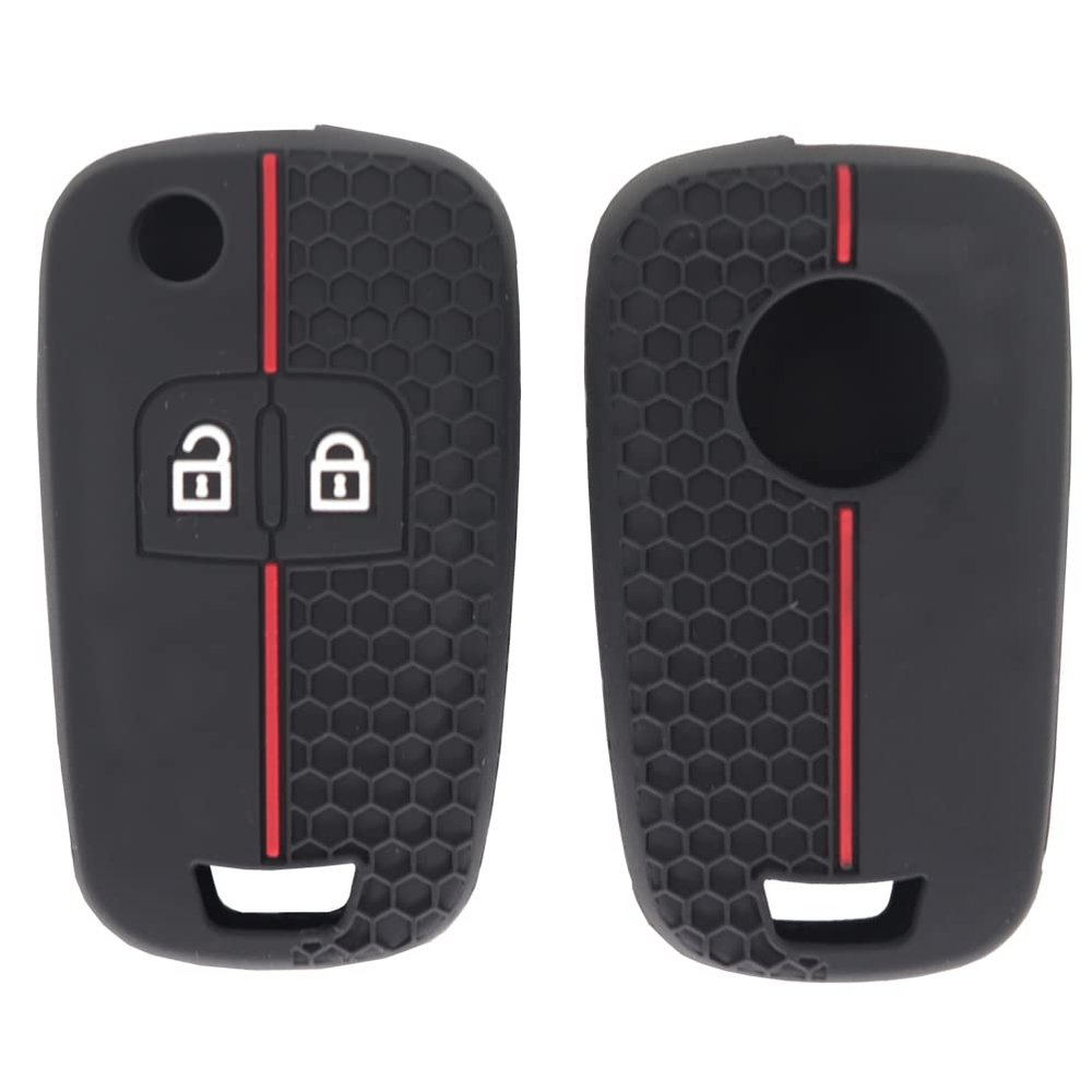 OYTHO 2-Button Silicone Car Key Cover for Chevrolet, Opel and Vauxhall
