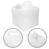 BESPORTBLE LDPE Collapsible Water Bag, White, 10 L, for Camping and BBQ view 2