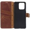 Suncase Book-Style Genuine Leather Case for Xiaomi 13 Pro 5G, Slim-Fit, Antique Coffee view 2