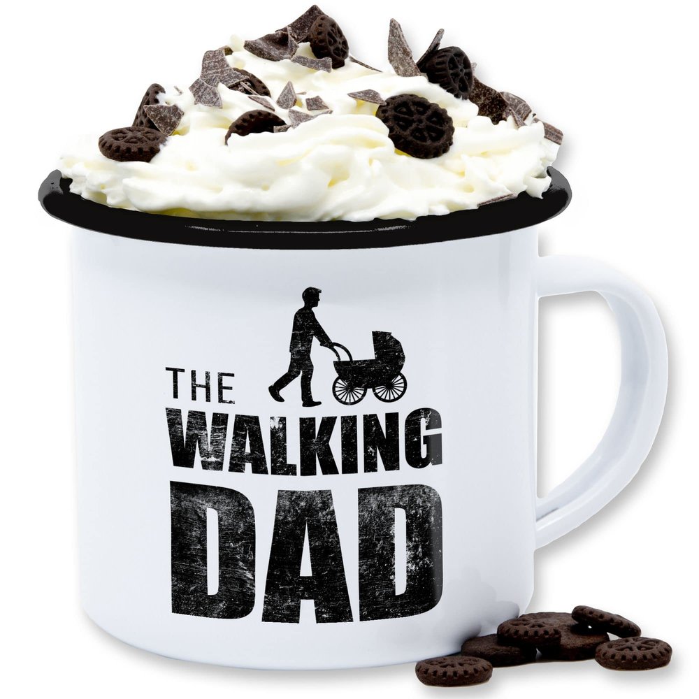 The Walking Dad Enamel Mug, 300 ml