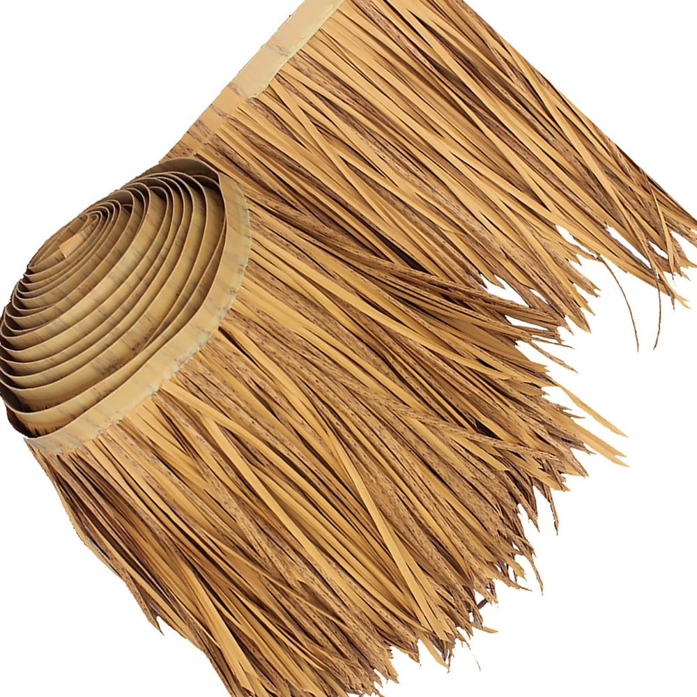 Pealihuy Palm Runner Artificial Thatch Roof Cover, 1 Piece