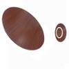 FREAZE Large Solid Wood Lazy Susan Turntable, 100 cm/40 in, Red Wood view 1