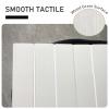 Folding PVC Bathtub Cover & Caddy Tray, 0.6 cm, White view 4