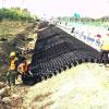Geocell Gravel Grid Ground Stabilizer, HDPE Geogrid for Driveways, Landscaping, Slopes, and Fill view 1