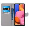 VQWQ Leather Phone Case for Samsung Galaxy A20S, Card Holder, Colorful Pink view 2