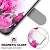VQWQ Leather Phone Case for Samsung Galaxy A20S, Card Holder, Colorful Pink view 4