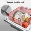 Freestanding Stainless Steel Kitchen Sink with Faucet view 4
