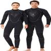 Women's 5 mm Neoprene One-Piece Wetsuit with UPF 50+ Sun Protection and Plush Warm Lining, Black, S (Gray/Gray XXL) view 3