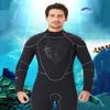 Women's 5 mm Neoprene One-Piece Wetsuit with UPF 50+ Sun Protection and Plush Warm Lining, Black, S (Gray/Gray XXL) view 4