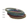 ICAMAS 12-Piece Nonwoven Nylon Abrasive Belt Set, 330/457/520 mm, Coarse to Fine view 2