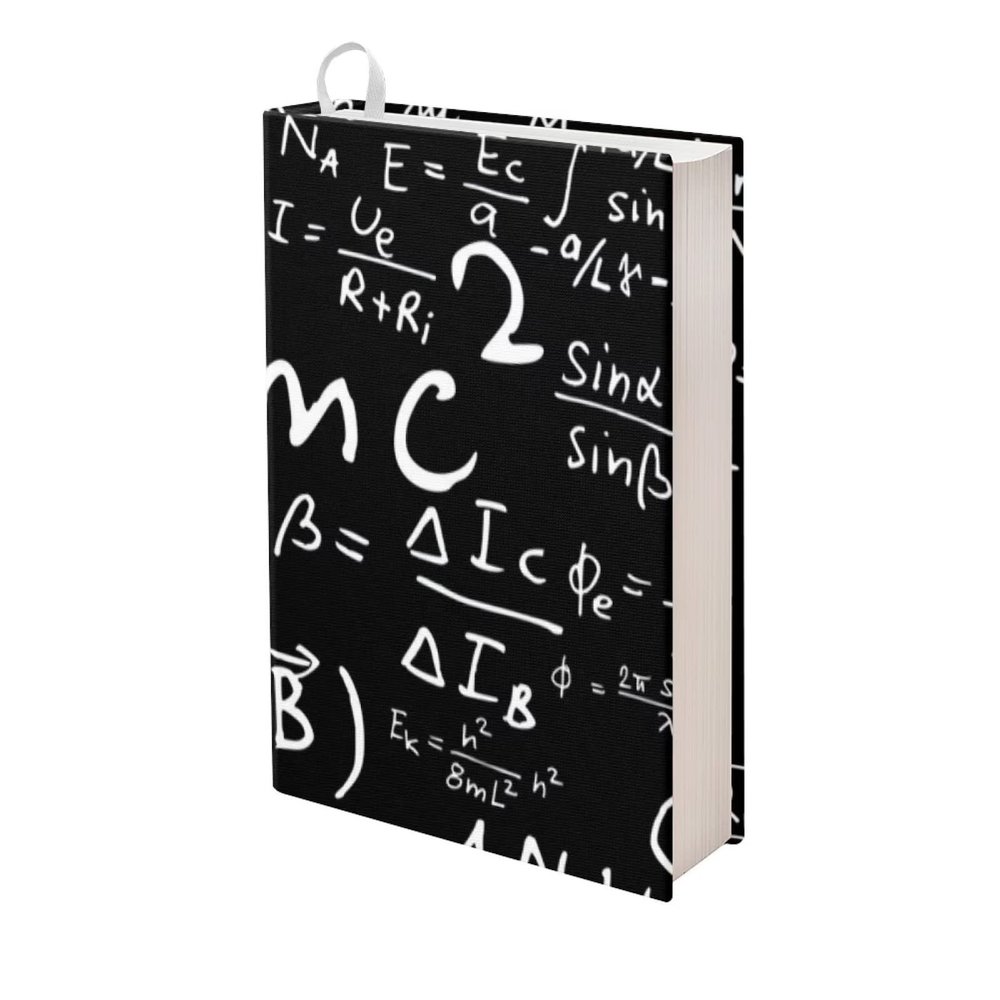 BYCHECAR Mathematical Formula Book Covers for Hardcover Books