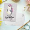 Mr. & Mrs. Panda Postcard, Penguin – World's Best Female Student view 3