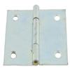 1 x Galvanized Rolled Hinge, 38 x 38 mm, Angular Design, Furniture/Door Hinge view 1