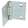 1 x Galvanized Rolled Hinge, 38 x 38 mm, Angular Design, Furniture/Door Hinge view 3