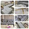 SDNAM Sofa Cover, Waterproof, Anti-Slip, 1–4 Seater, L-Shaped Sofa Throw (#24, 90 × 160 cm, 1 Piece) view 4