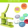 Aflytep 100-Piece 58 mm Round Button Badge Set, Metal Button Parts, Virgo view 3