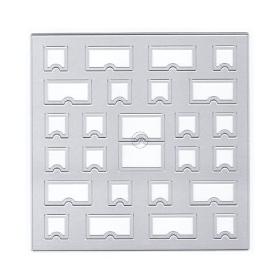 DzIxY Square and Rectangular Metal Cutting Dies for Card Making and Scrapbooking