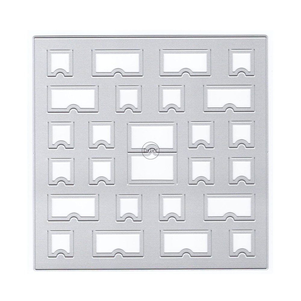 DzIxY Square and Rectangular Metal Cutting Dies for Card Making and Scrapbooking