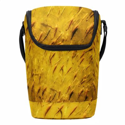 HOHODIY Golden Cluster of Fish Lunch Bag, Lightweight Reusable Lunch Bag for Women and Men