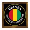 Luckluccy Guinea Flag Wooden Wall Sign, "The Greatest Place on Earth" view 1