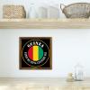 Luckluccy Guinea Flag Wooden Wall Sign, "The Greatest Place on Earth" view 4