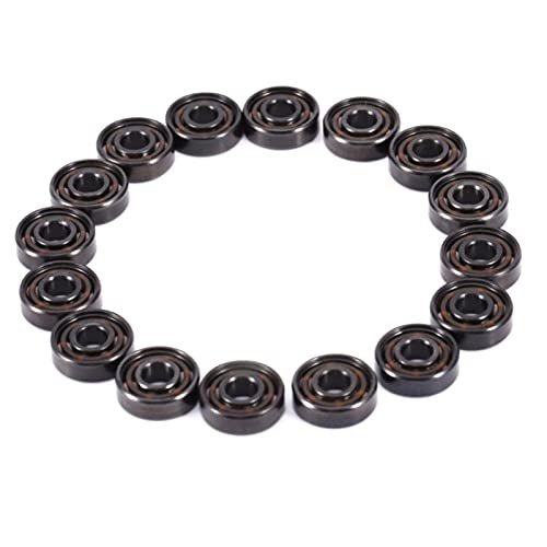 WEITAI 16-Piece Ceramic 608 Bearings, 8 x 22 x 7 mm, ABEC-11